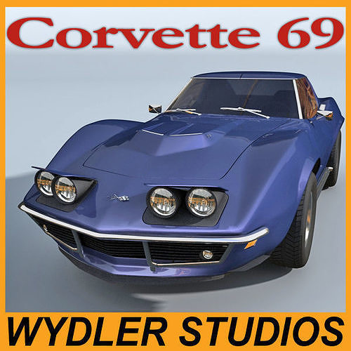 Chevrolet Corvette 69 3D model