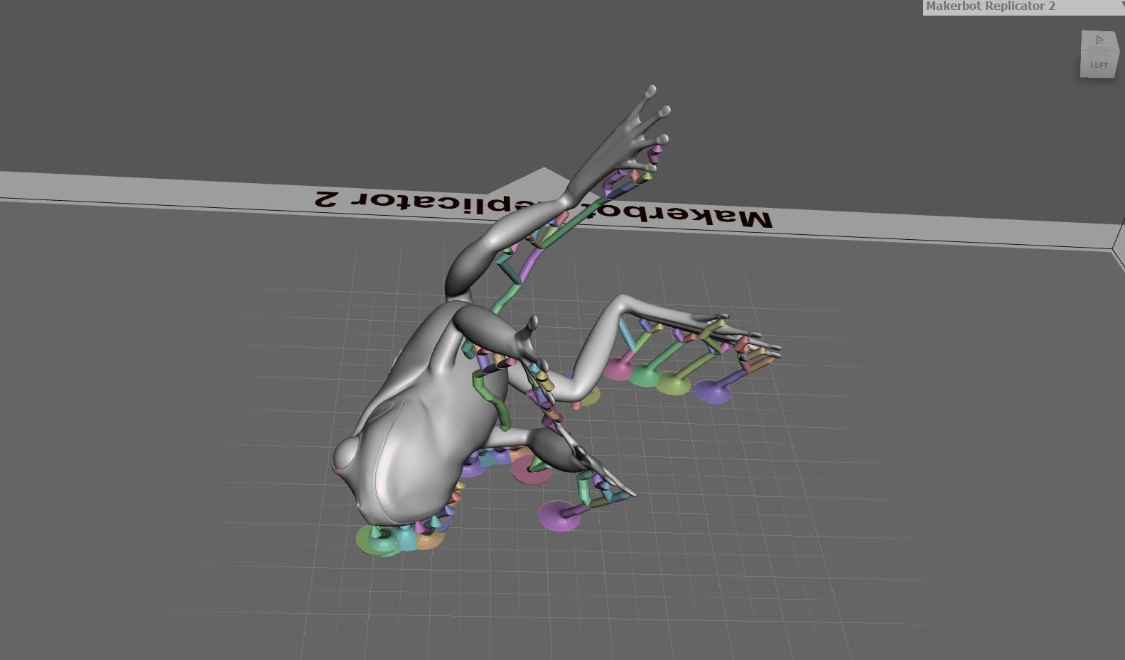 3DPS Frog Pendant 3D print model_34