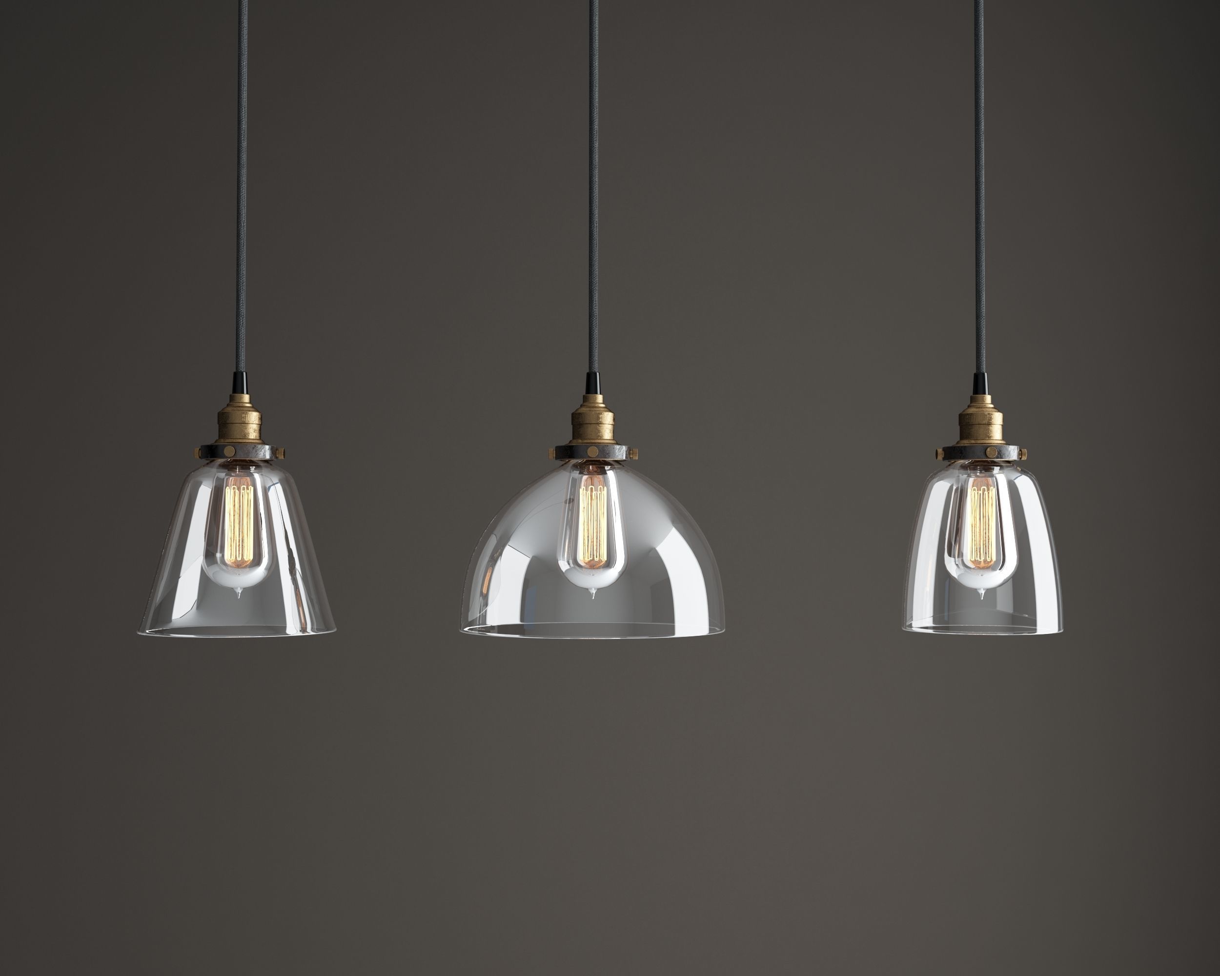 Pendant Lights 3D model_6