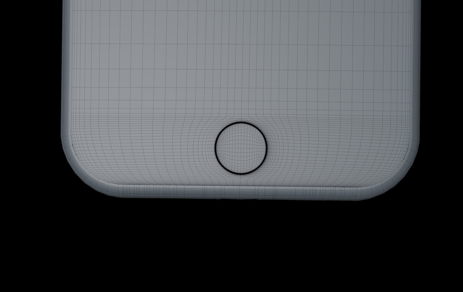 iPhone 9  Low-poly 3D model_10