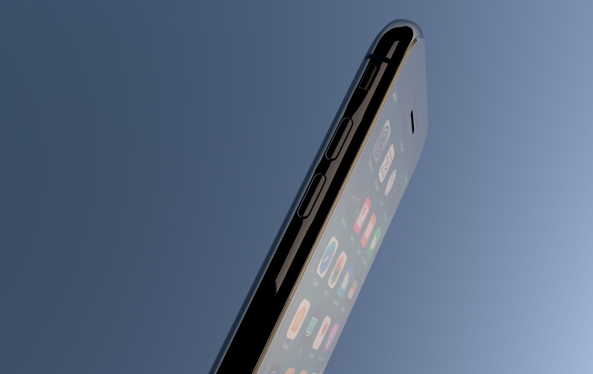 iPhone 9  Low-poly 3D model_4