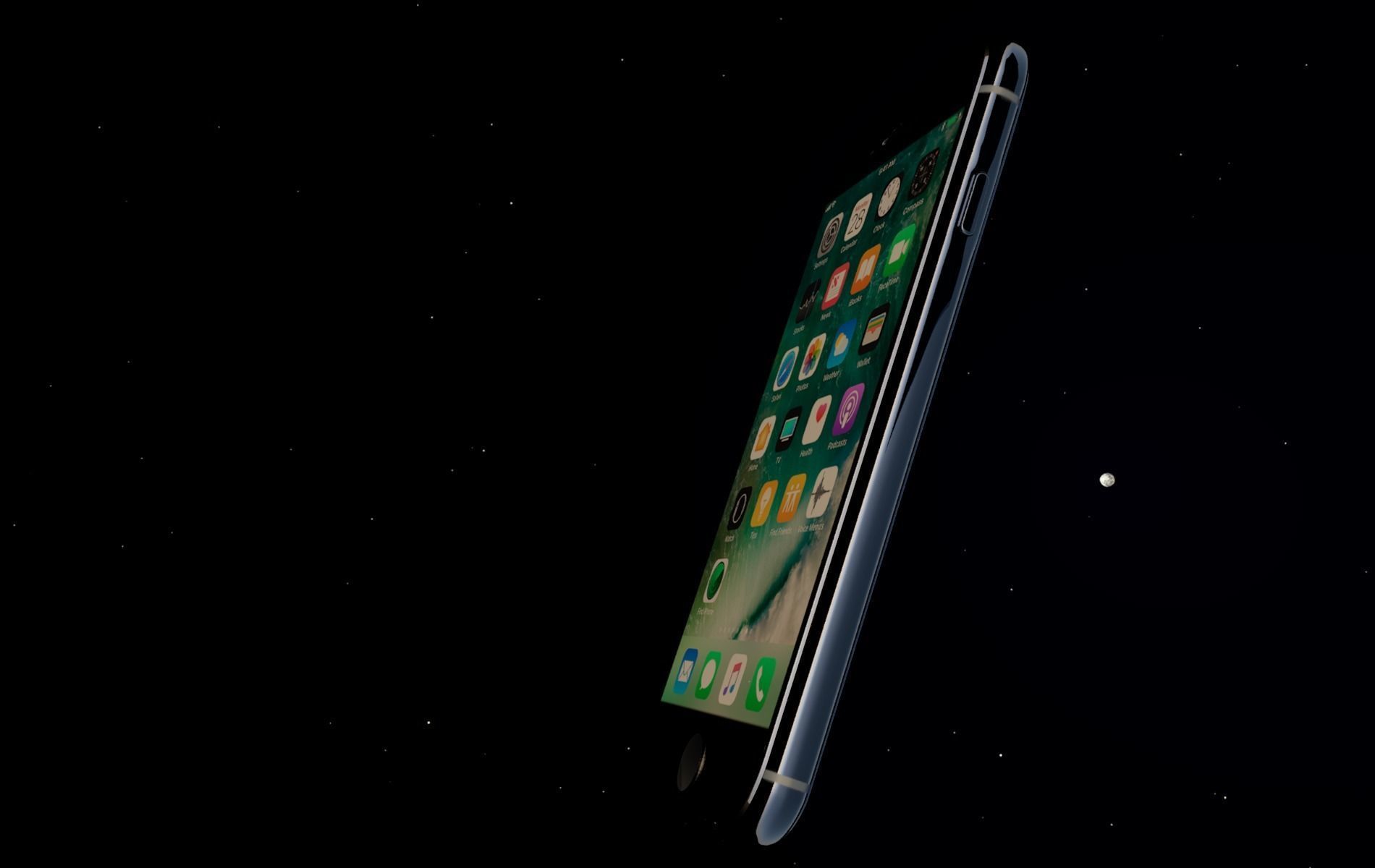 iPhone 9  Low-poly 3D model_2