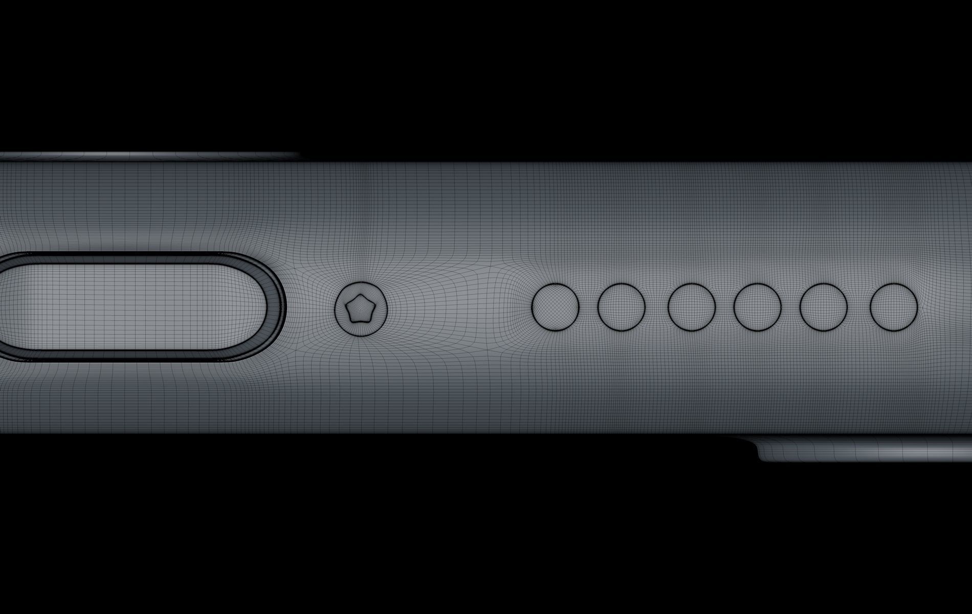 iPhone 9  Low-poly 3D model_12