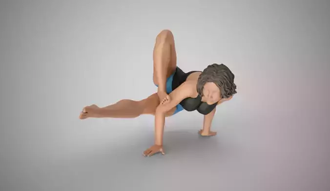 Strong and Balanced Woman