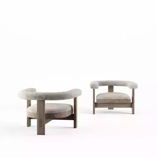 Silla Pista Lounge Chair by Jorge L Cruzata 3D model