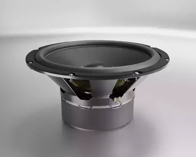 Subwoofer speaker 3D model