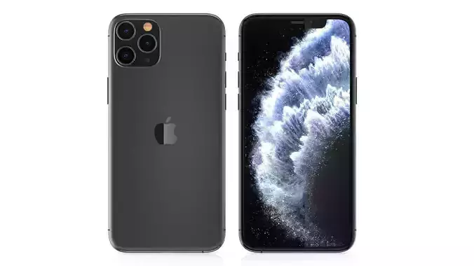 iPhone 11 Pro 3D model