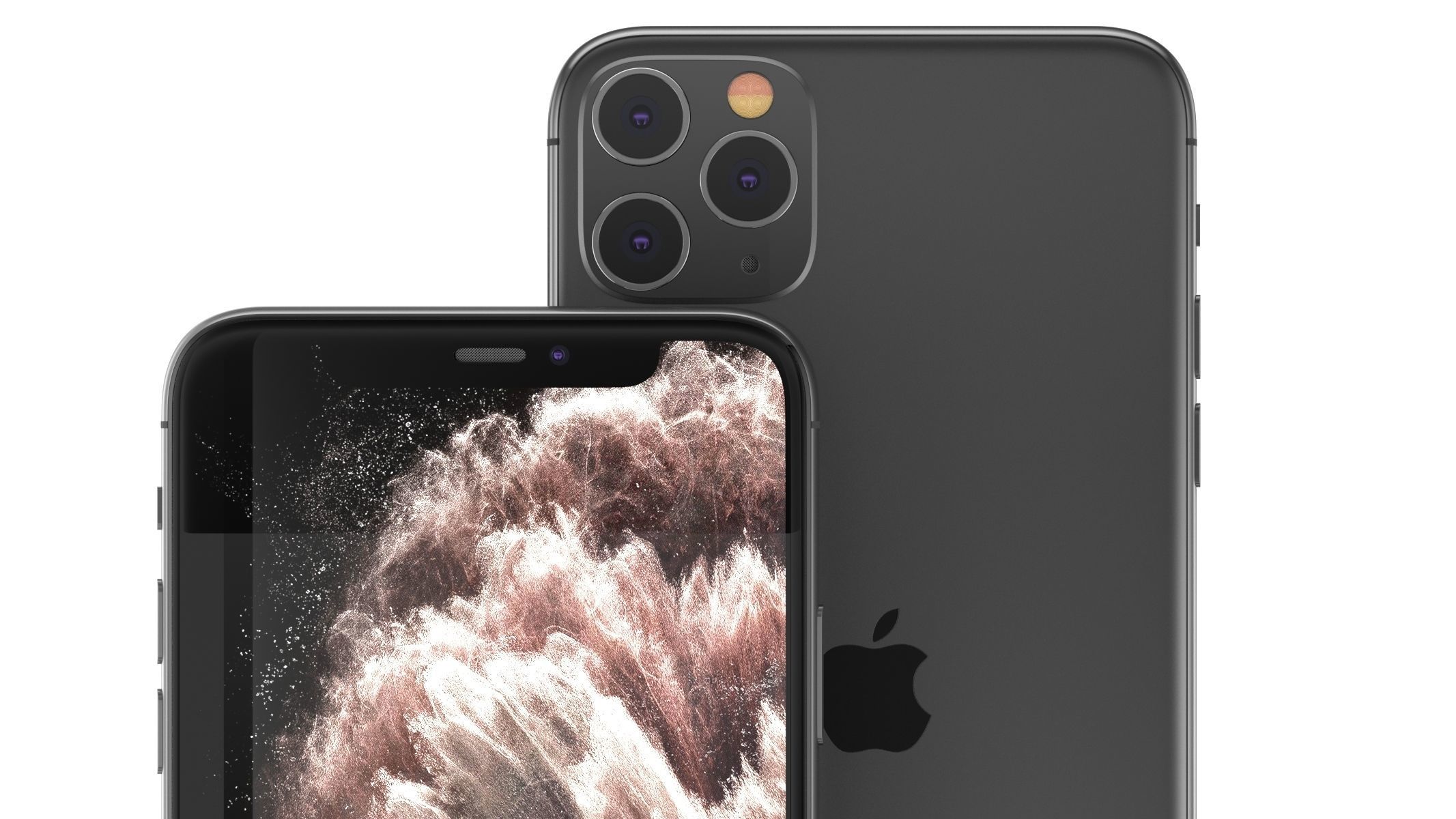 iPhone 11 iPhone 11 Pro iPhone 11 Pro Max Set 3D model_96