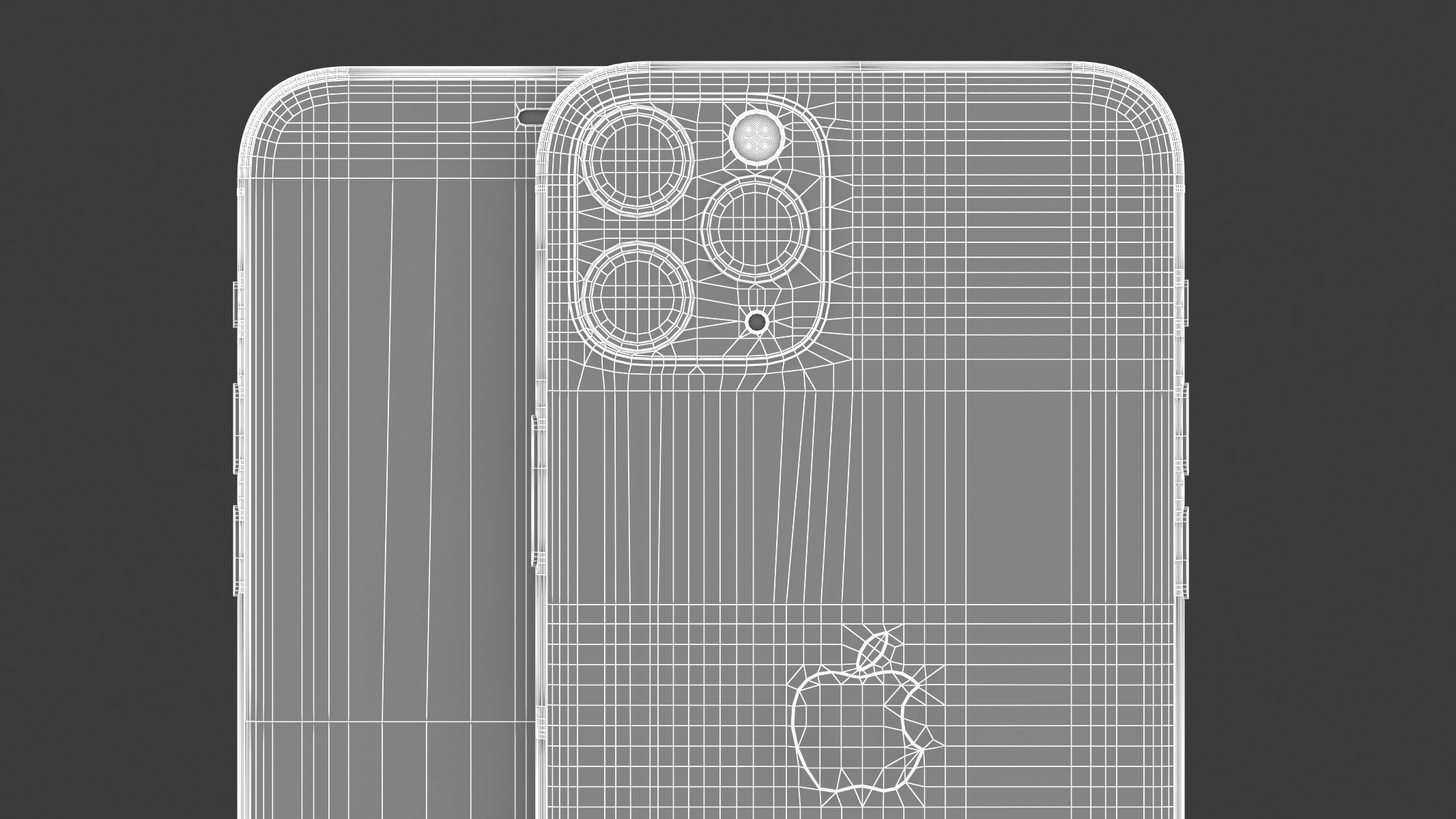 iPhone 11 iPhone 11 Pro iPhone 11 Pro Max Set 3D model_78