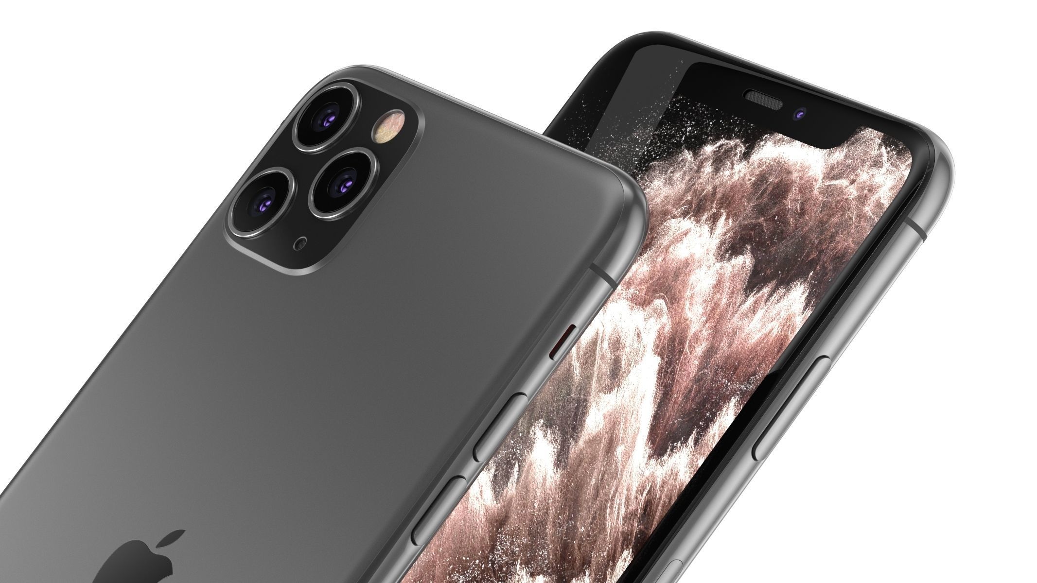 iPhone 11 iPhone 11 Pro iPhone 11 Pro Max Set 3D model_95
