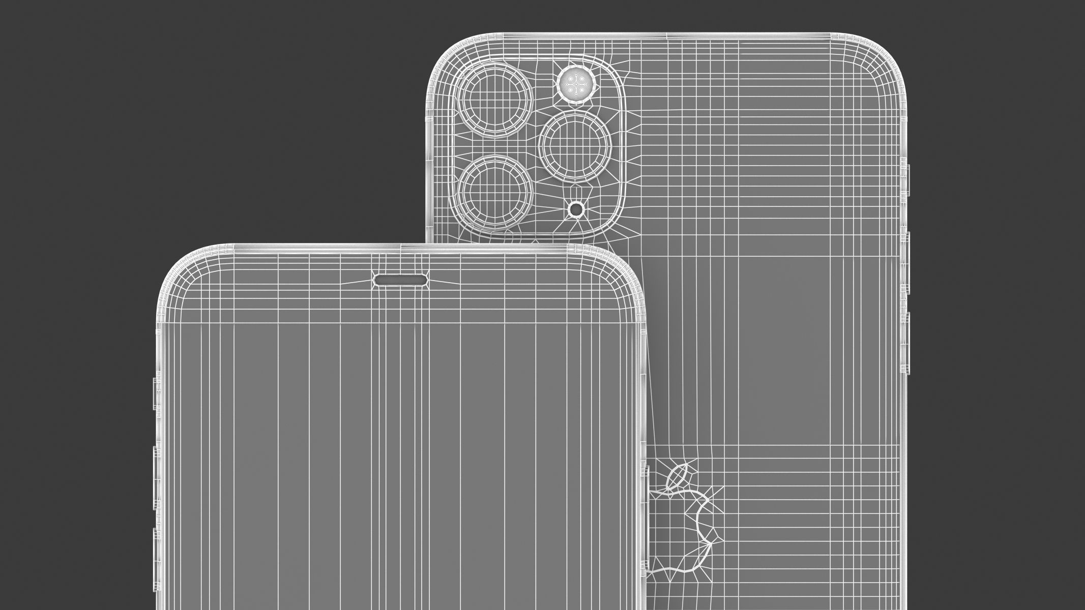 iPhone 11 iPhone 11 Pro iPhone 11 Pro Max Set 3D model_116