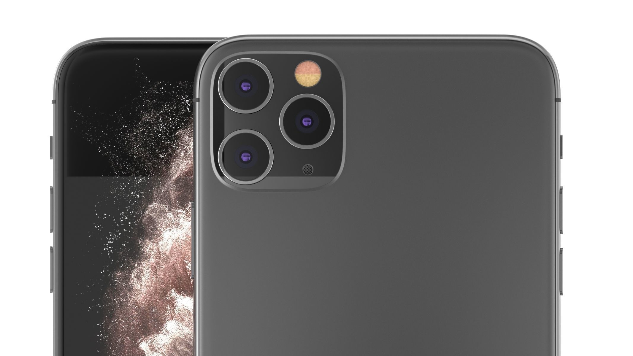 iPhone 11 iPhone 11 Pro iPhone 11 Pro Max Set 3D model_98