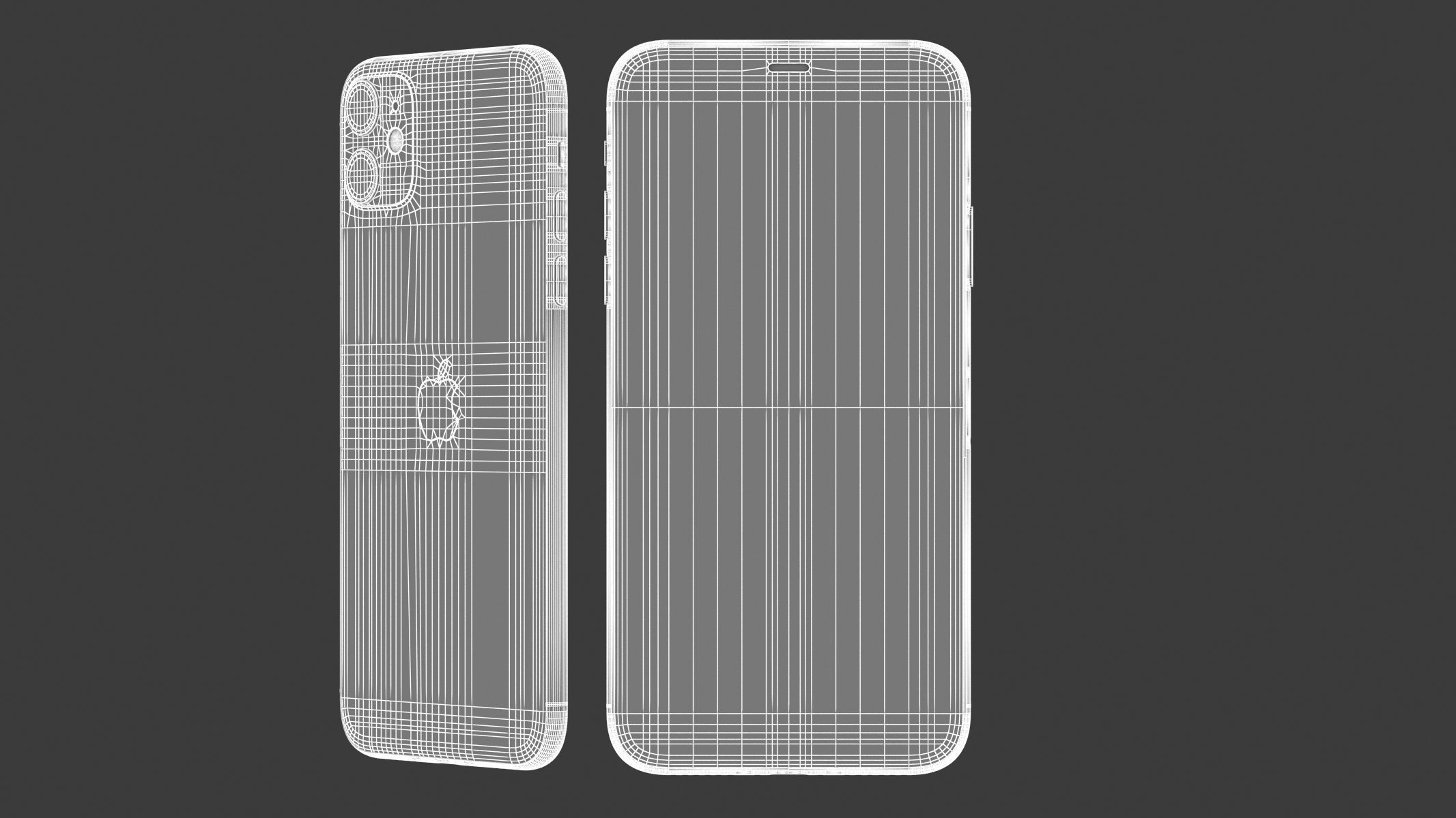 iPhone 11 iPhone 11 Pro iPhone 11 Pro Max Set 3D model_27