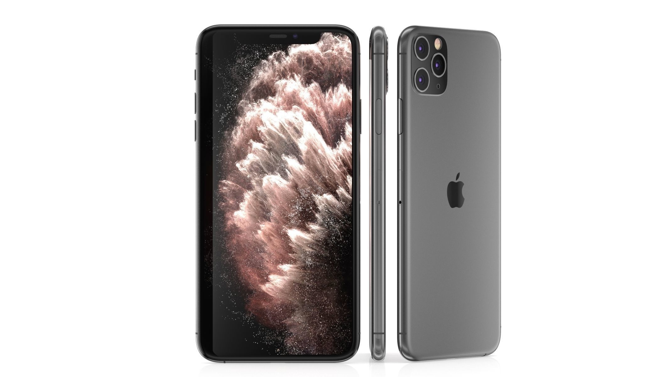 iPhone 11 iPhone 11 Pro iPhone 11 Pro Max Set 3D model_88
