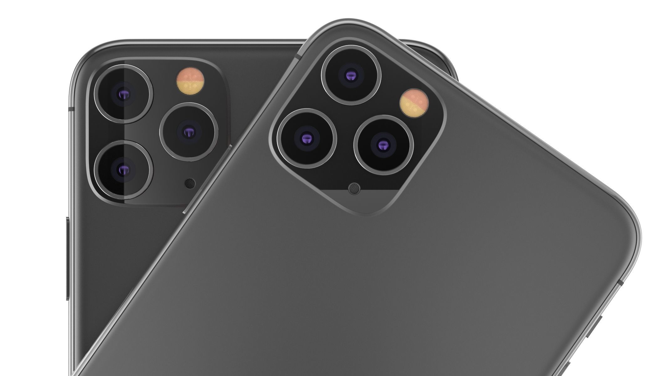 iPhone 11 iPhone 11 Pro iPhone 11 Pro Max Set 3D model_91