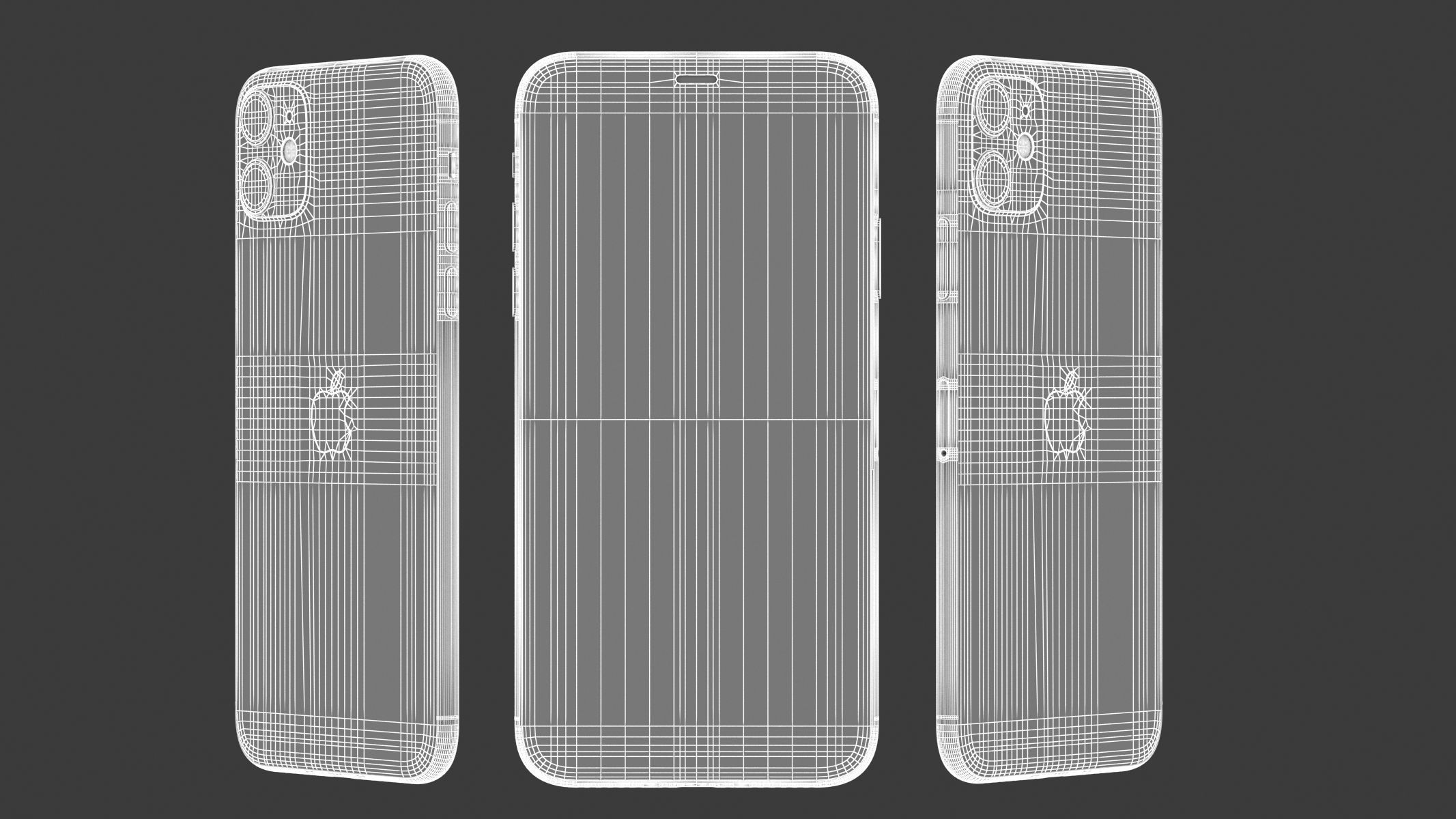 iPhone 11 iPhone 11 Pro iPhone 11 Pro Max Set 3D model_29
