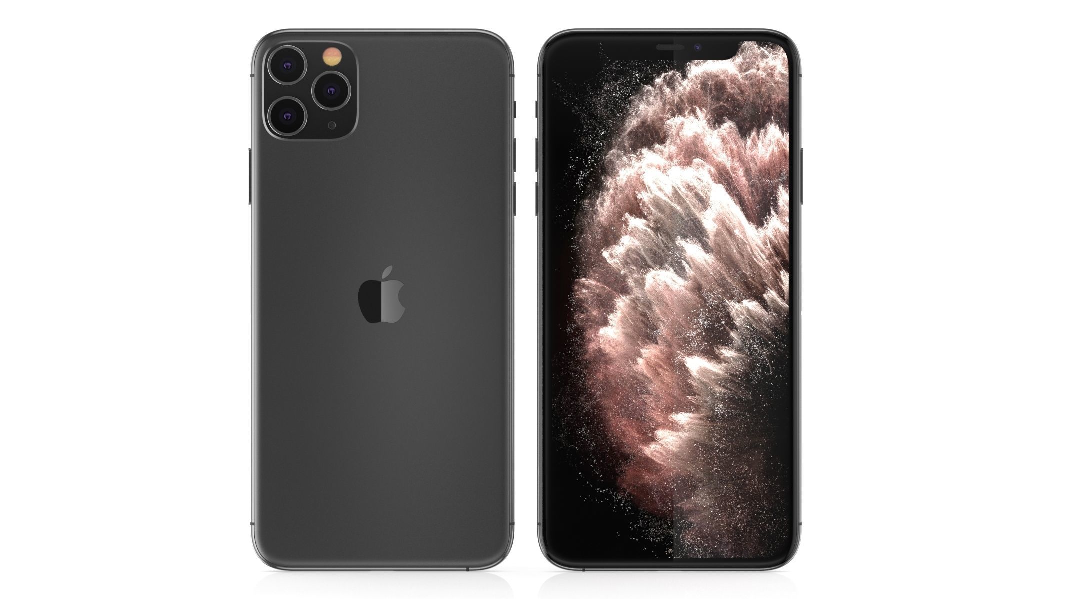 iPhone 11 iPhone 11 Pro iPhone 11 Pro Max Set 3D model_81