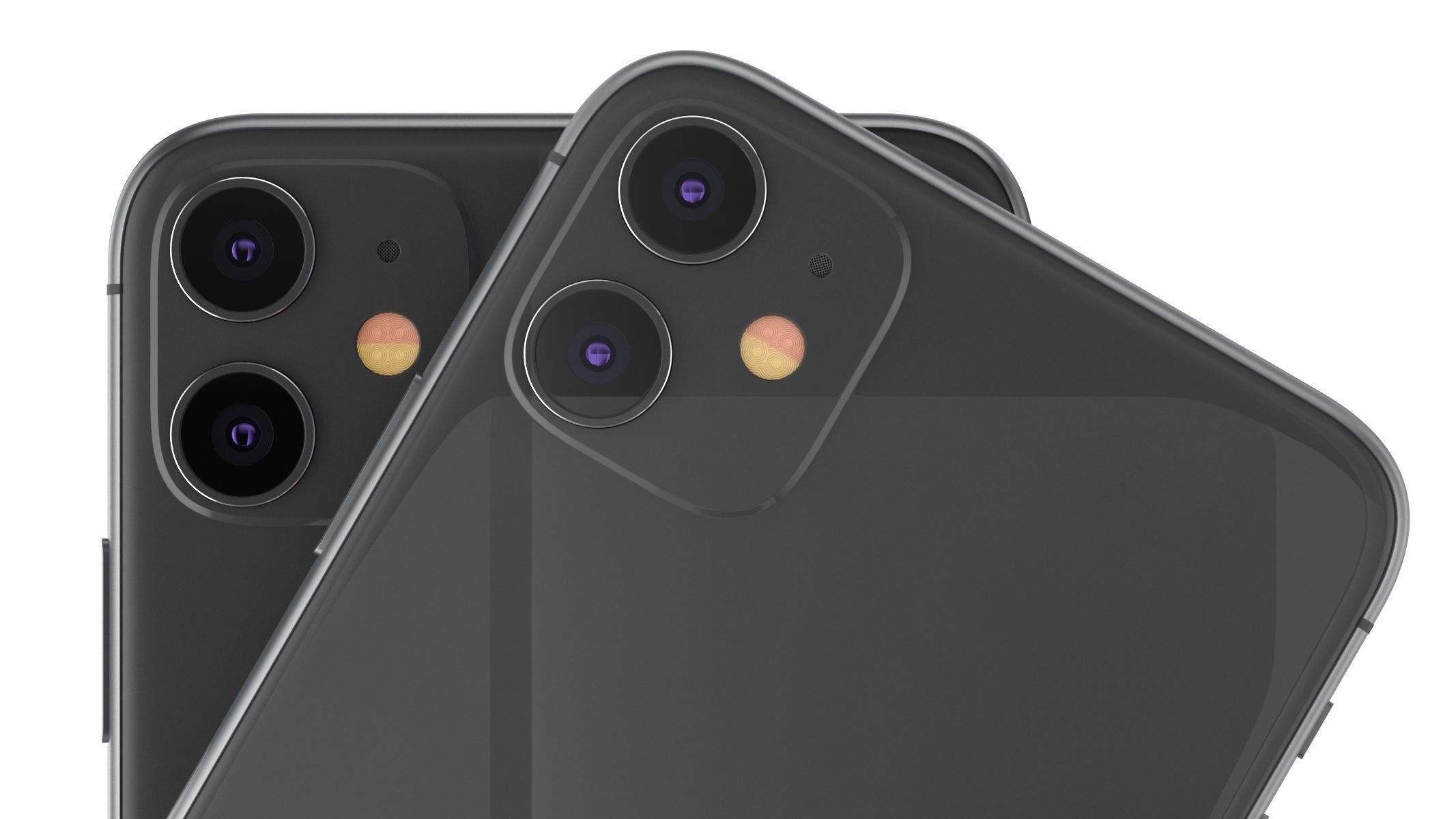 iPhone 11 iPhone 11 Pro iPhone 11 Pro Max Set 3D model_11