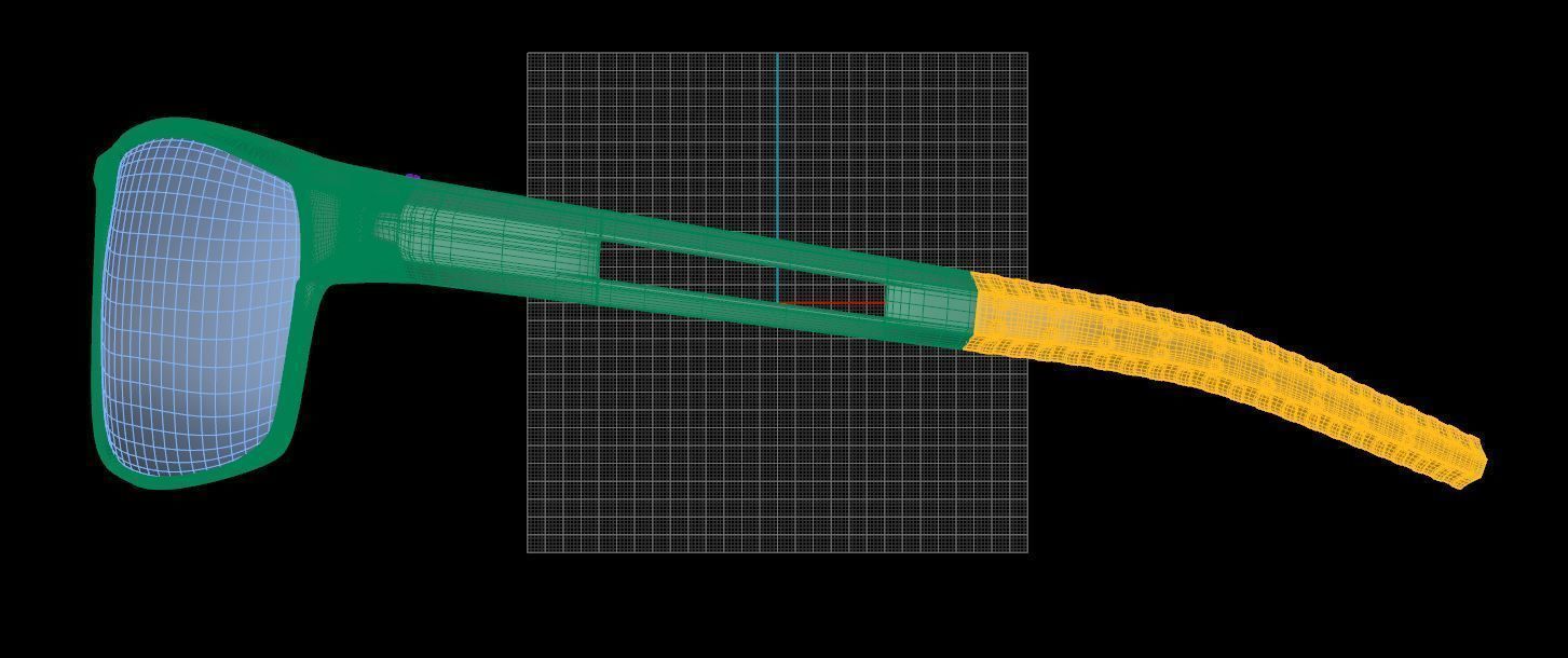 Eyeglasses for Men and Women 3D print model_7