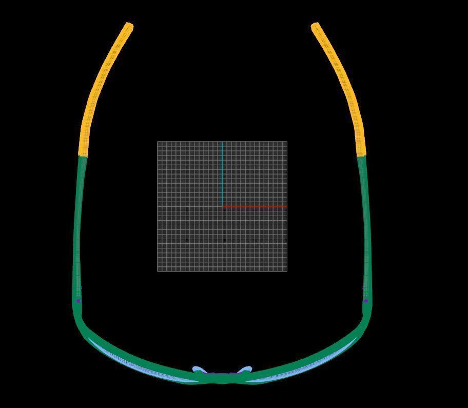 Eyeglasses for Men and Women 3D print model_5