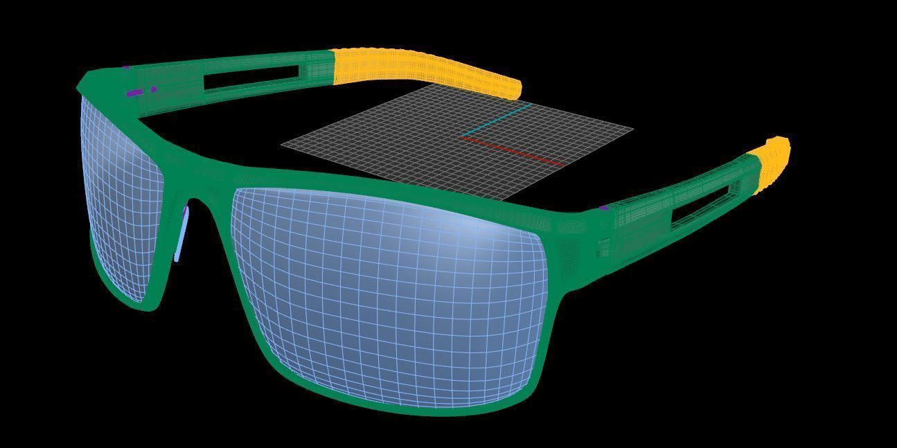 Eyeglasses for Men and Women 3D print model_4