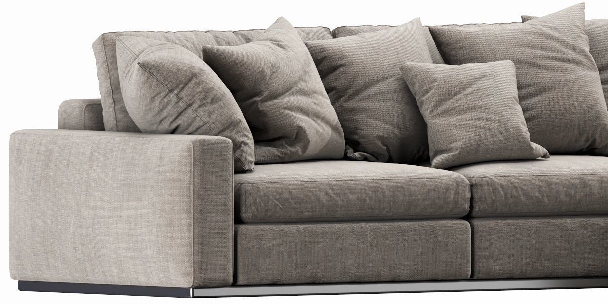 Flexform Beauty Chaise Lounge 3D model_13