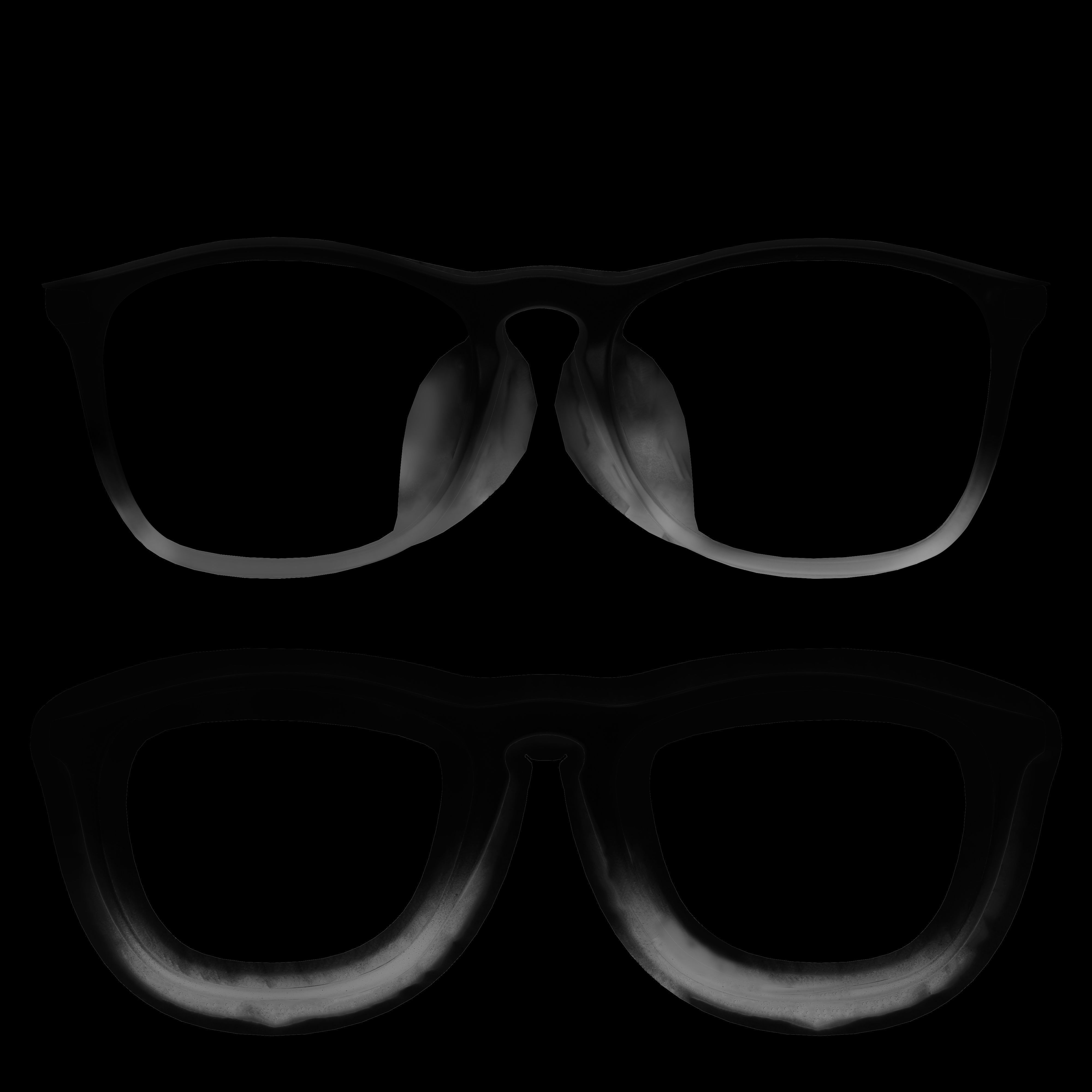 Eyeglasses for Men and Women 3D print model_21