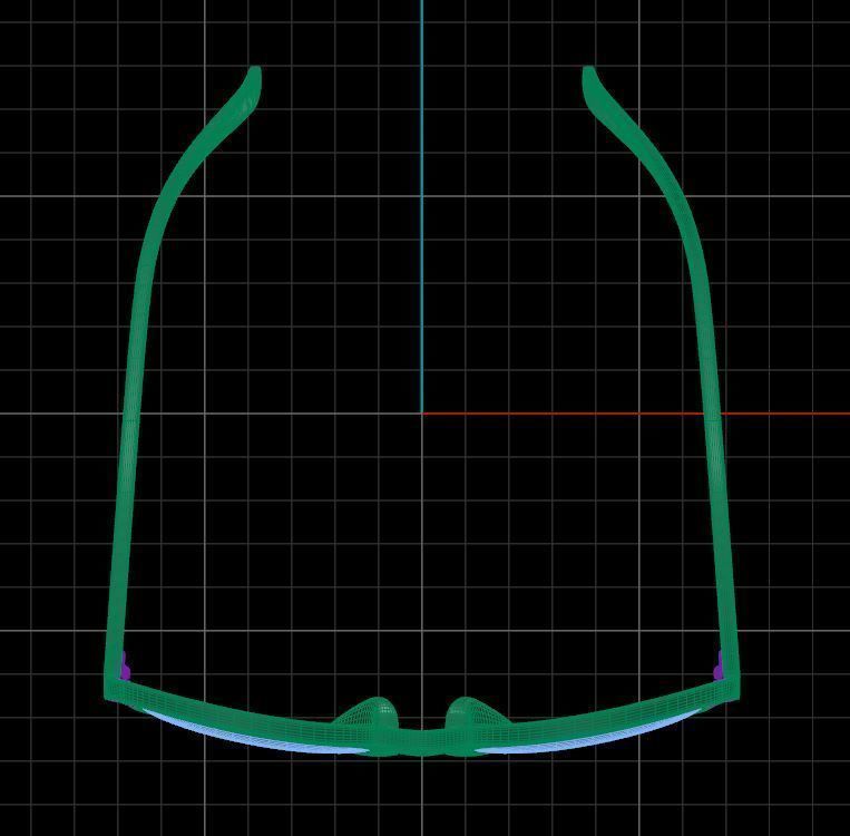 Eyeglasses for Men and Women 3D print model_6