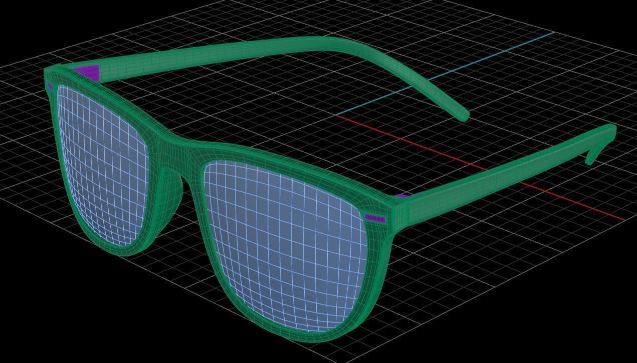 Eyeglasses for Men and Women 3D print model_5