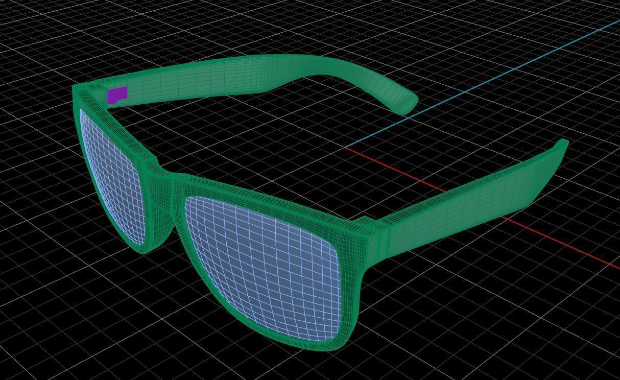 Eyeglasses for Men and Women 3D print model_4
