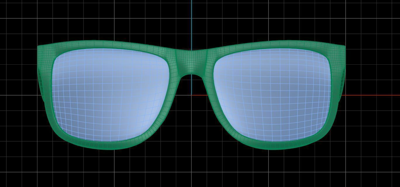 Eyeglasses for Men and Women 3D print model_6