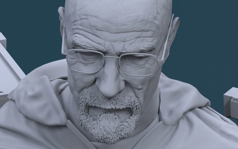 Breaking Bad - Walter White - Heisenberg 3D print model_10