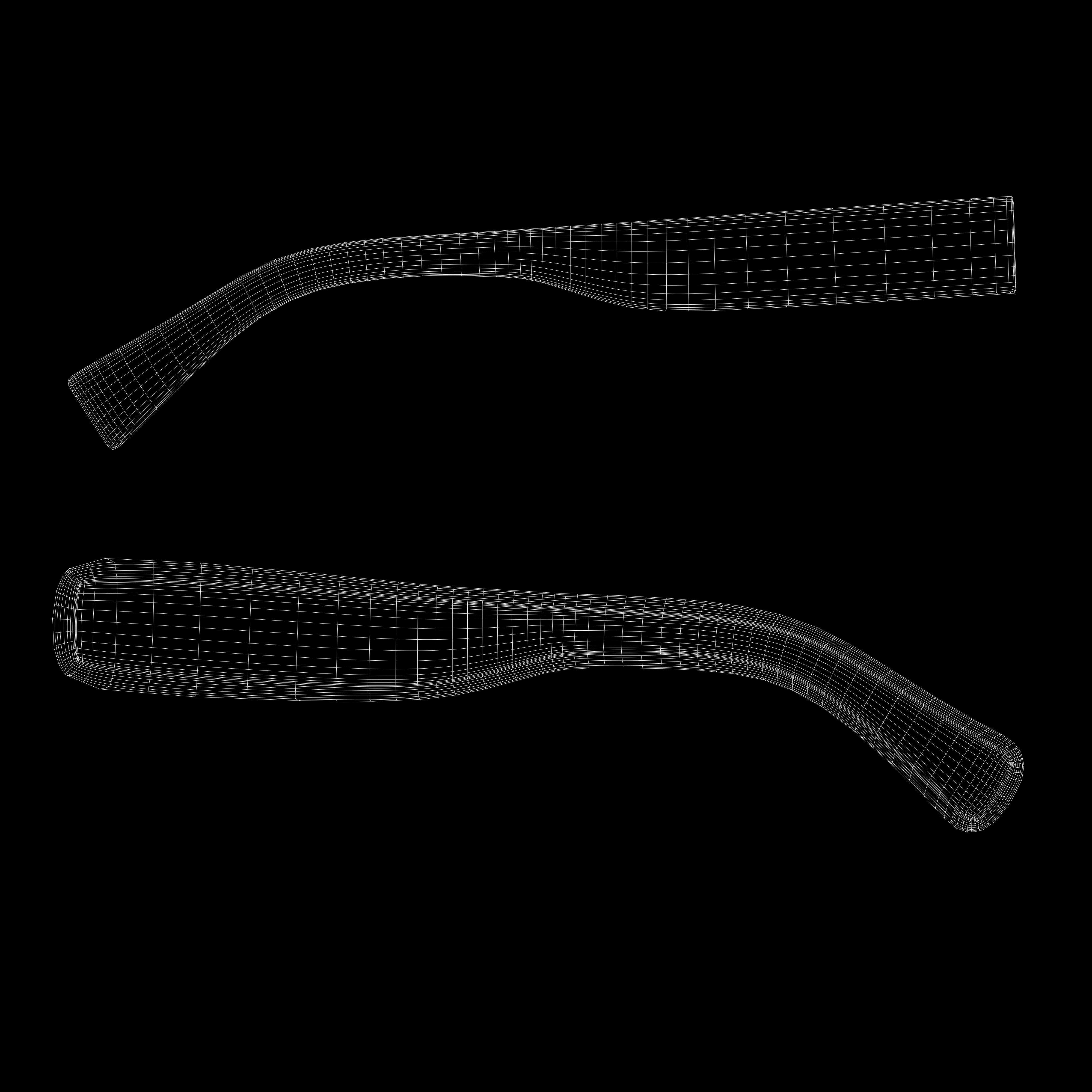 Eyeglasses for Men and Women 3D print model_8