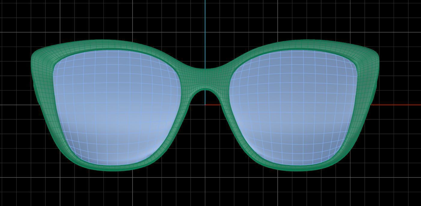 Eyeglasses for Men and Women 3D print model_6