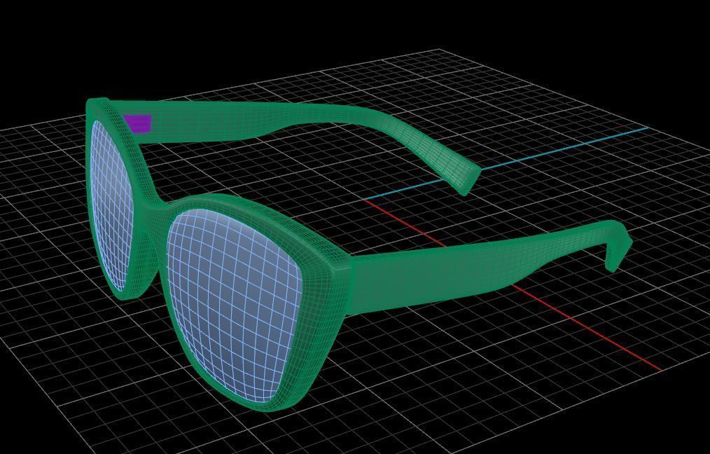 Eyeglasses for Men and Women 3D print model_4