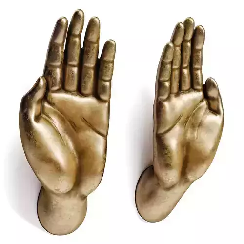 Hands handles for funiture or doors