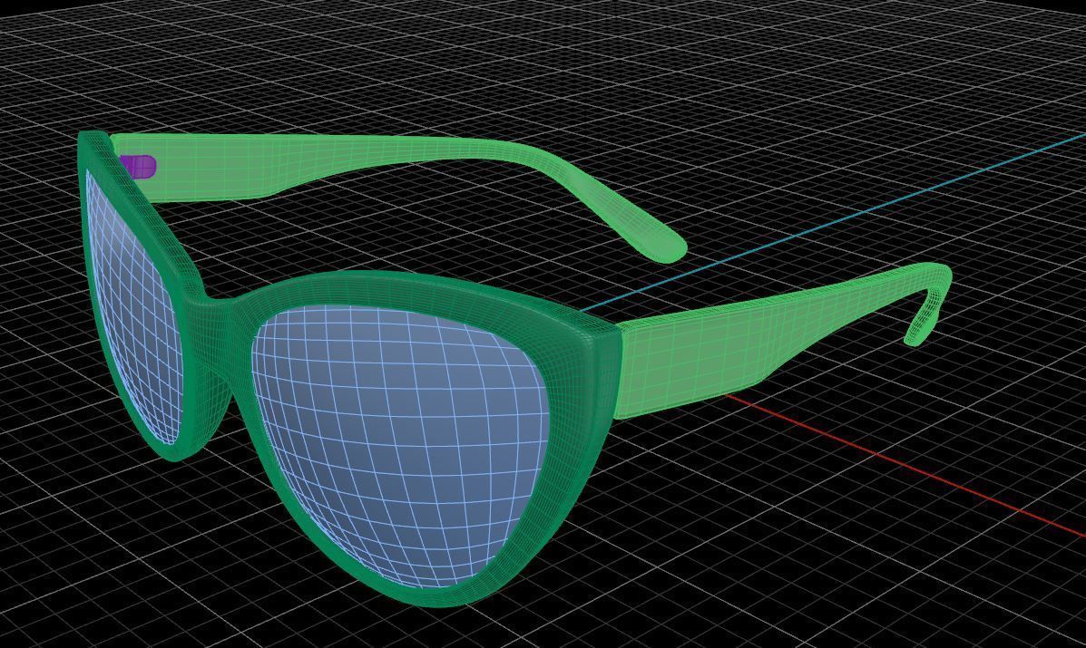 Eyeglasses for Men and Women 3D print model_7