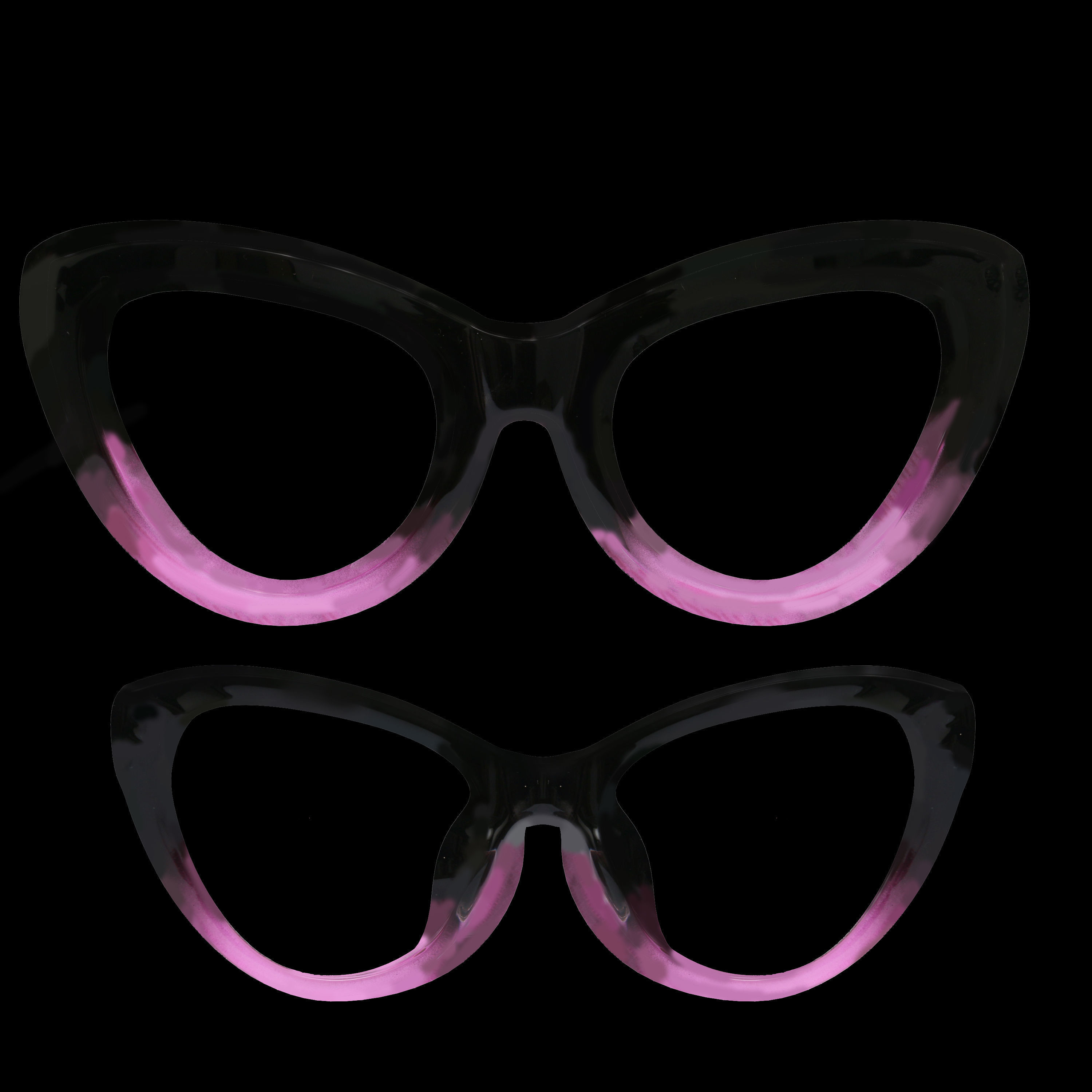 Eyeglasses for Men and Women 3D print model_12