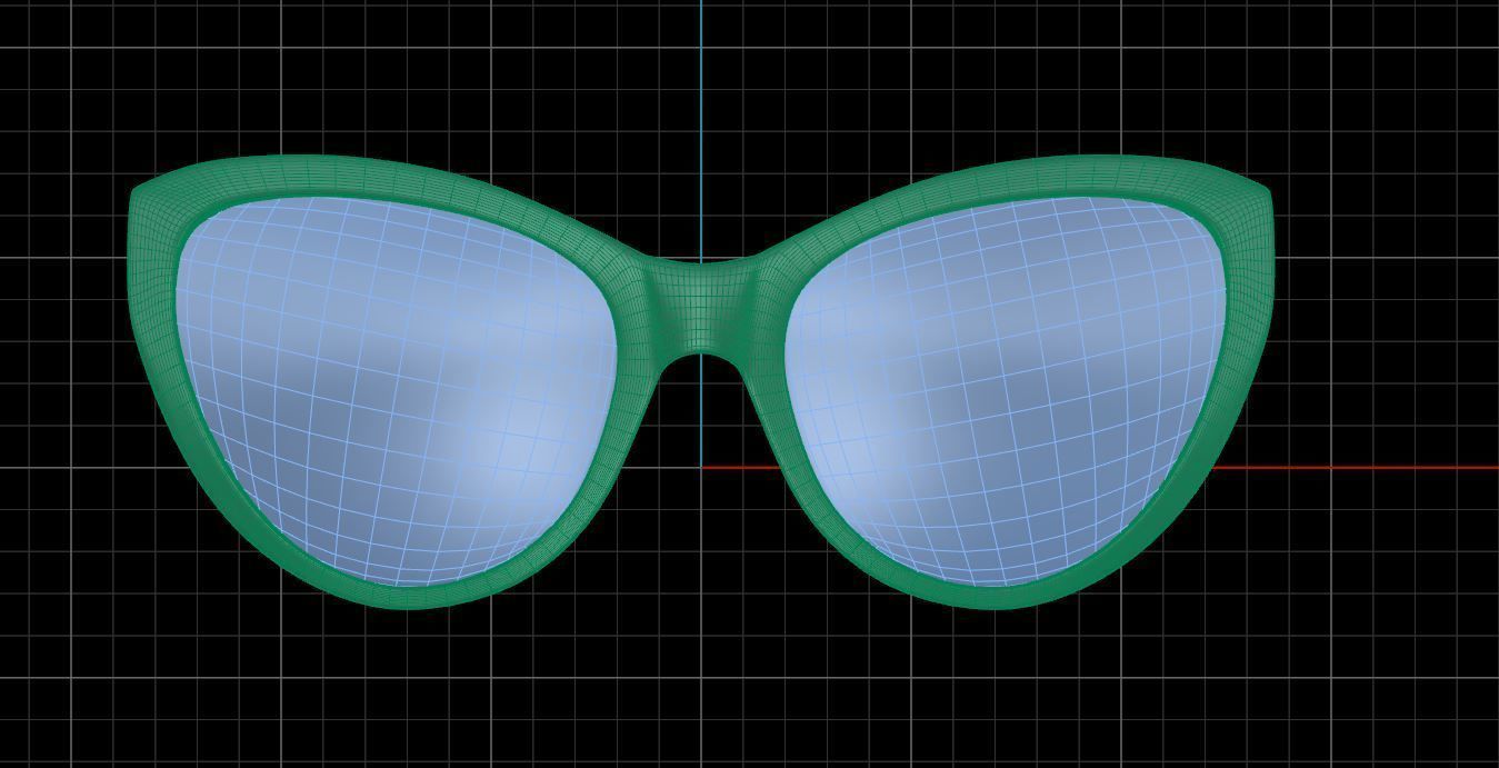 Eyeglasses for Men and Women 3D print model_6