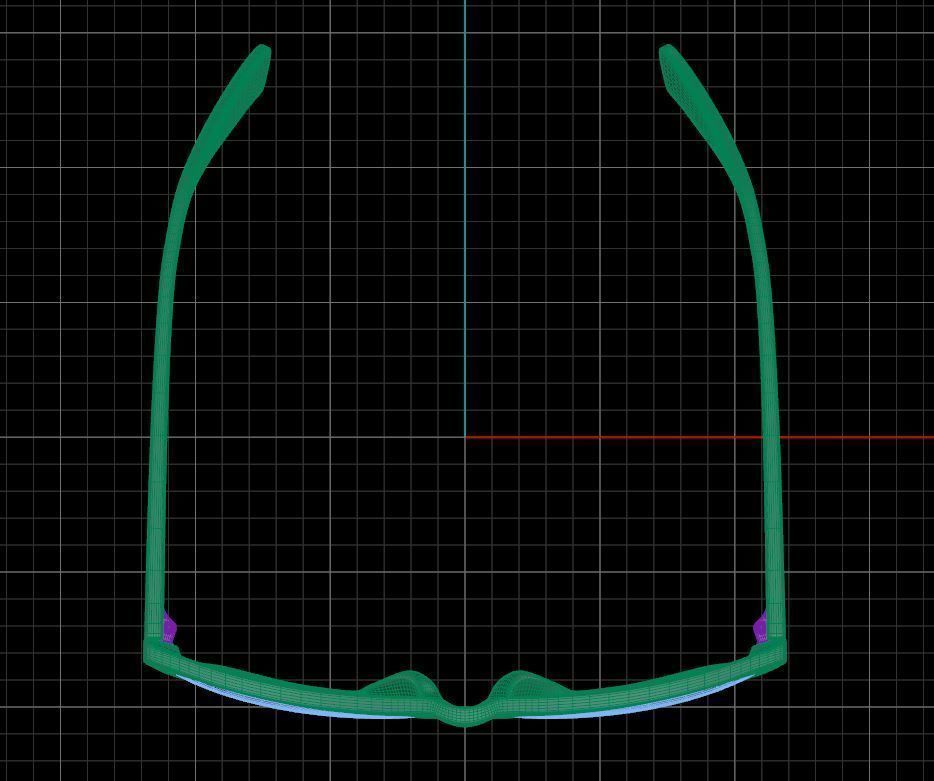 Eyeglasses for Men and Women 3D print model_5