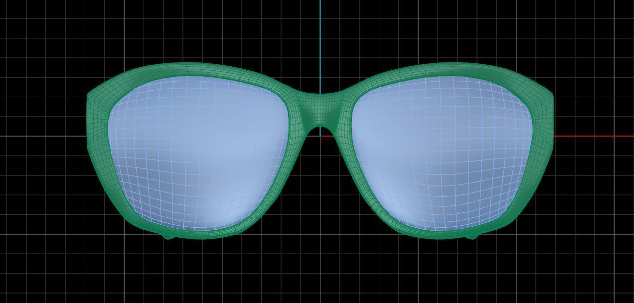 Eyeglasses for Men and Women 3D print model_6
