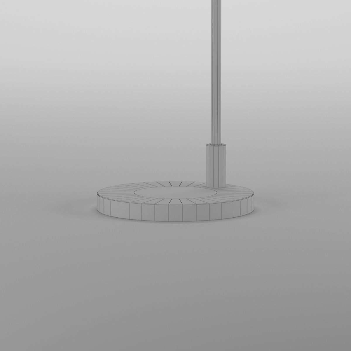 Salena Arched Floor LED Lamp by Foundstone 3D model_6