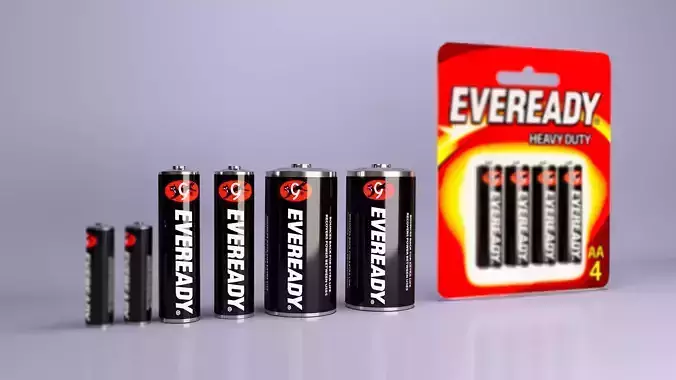 batteries Eveready AA - AAA - C