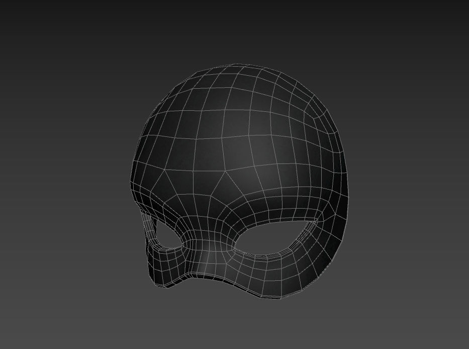 Female Mask 3D model_9
