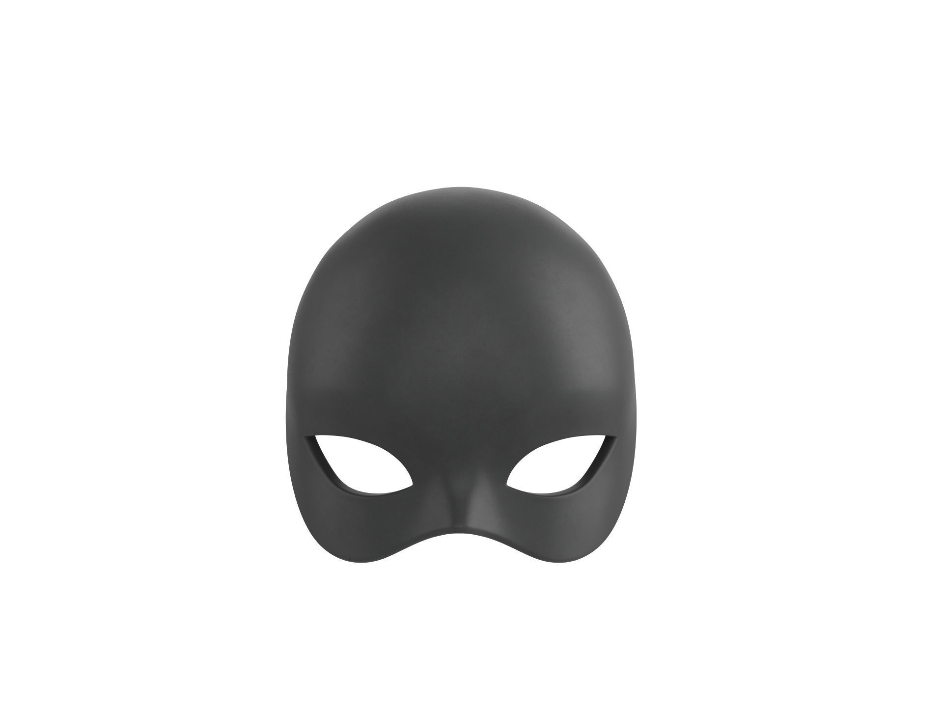 Female Mask 3D model_1