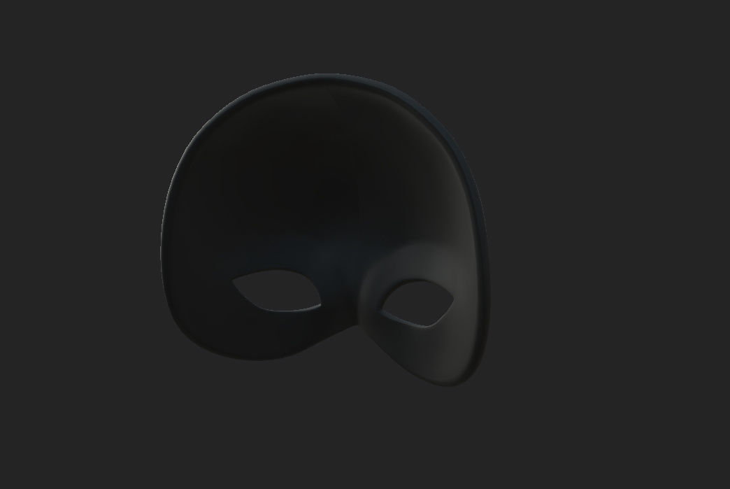 Female Mask 3D model_7
