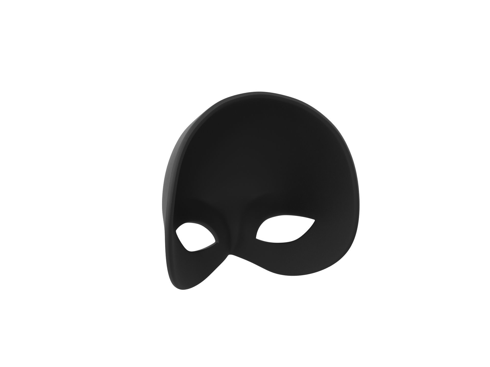 Female Mask 3D model_3