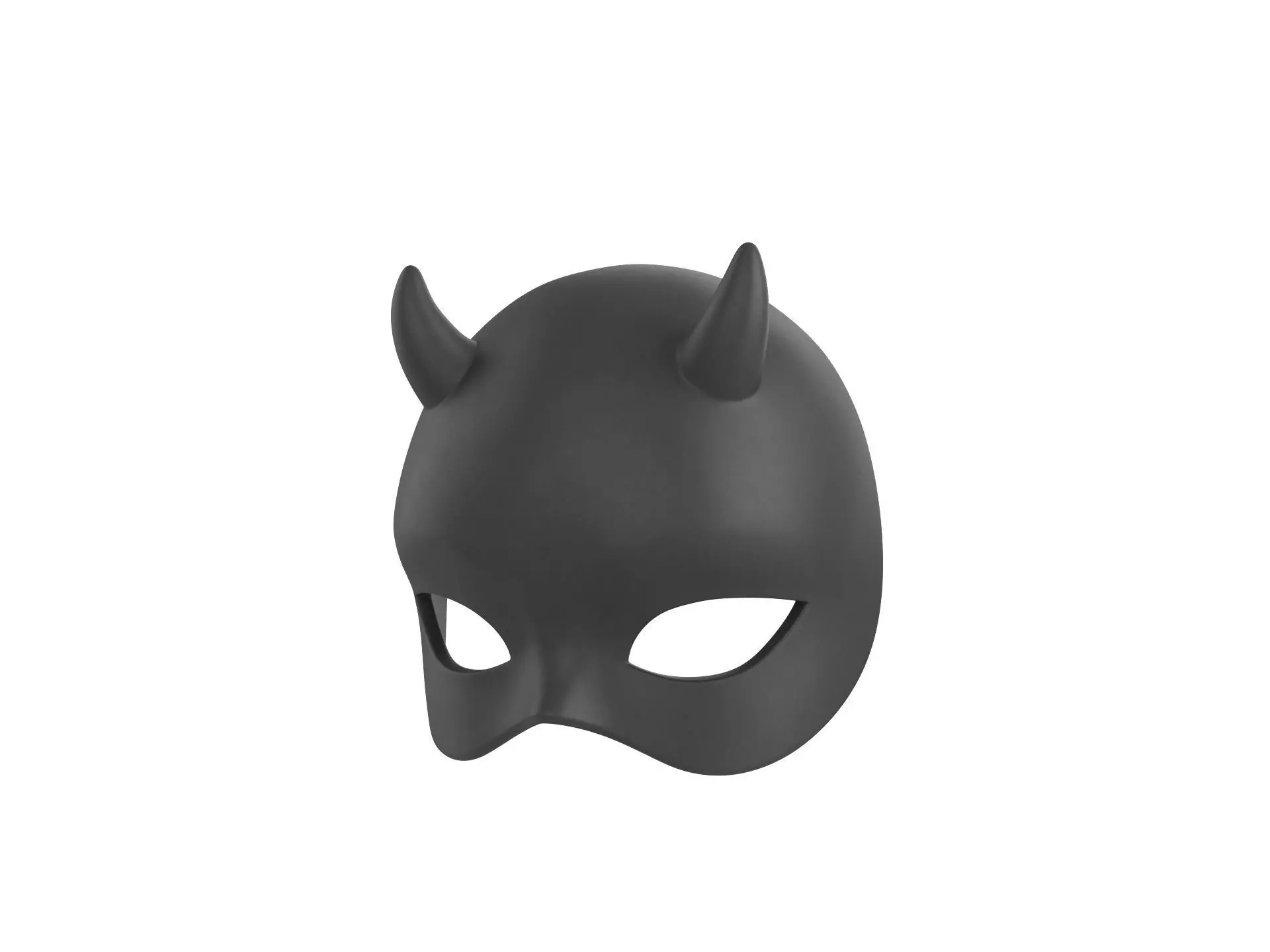 Devil Mask 3D model_0