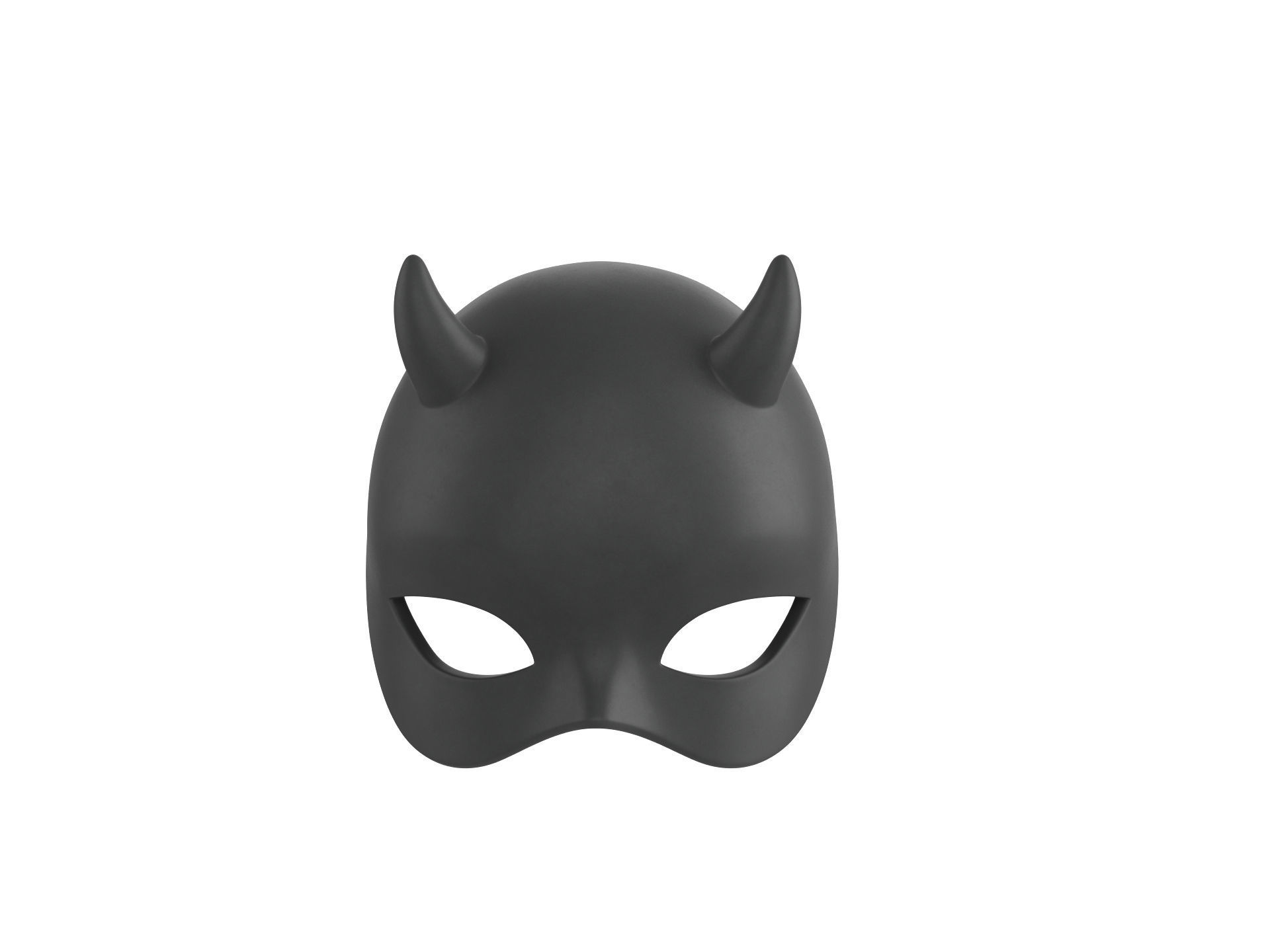 Devil Mask 3D model_1