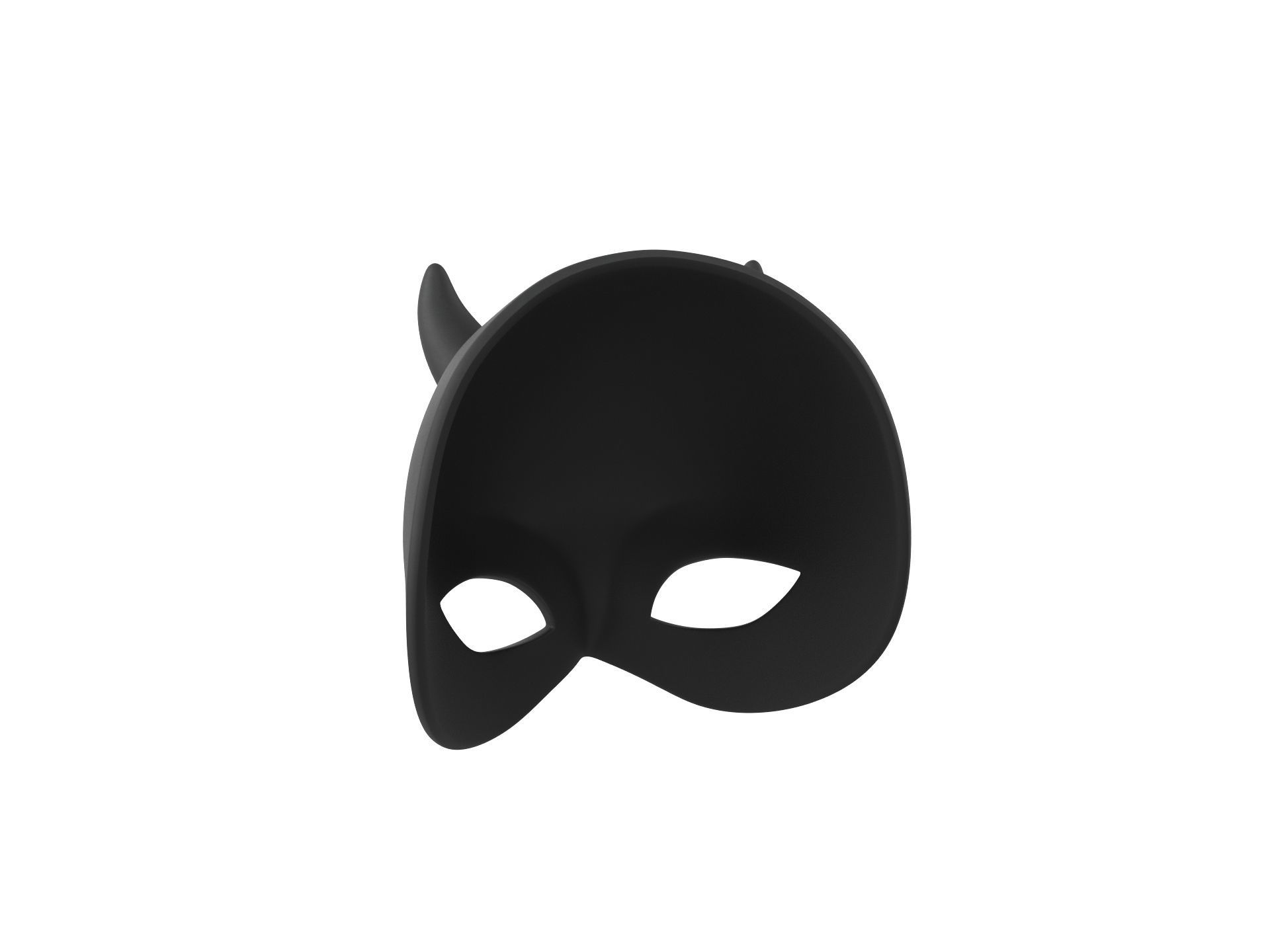 Devil Mask 3D model_3